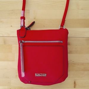 KENNETH COLE Red Crossbody Bag